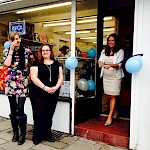 Cllr. Karen Danczuk opens our new charity shop !