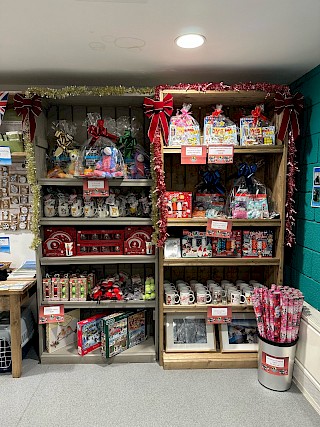 It may still be November but Christmas has arrived in all its glory here at the animal centre's on site shop! 